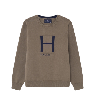 Hackett London Rjavi pulover H