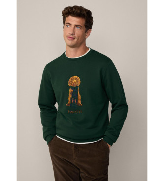 Hackett London Heritage Harry green jumper