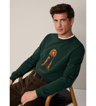 Hackett London Heritage Harry grner Pullover