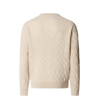 Hackett London Jersey Lambswool de lana beige
