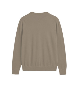 Hackett London Plain beige jumper