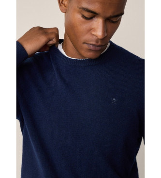 Hackett London Plain navy jumper