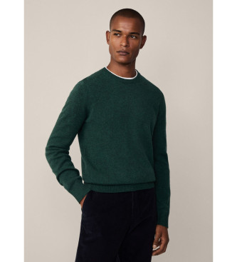 Hackett London Plain green jumper