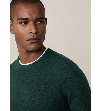 Hackett London Plain green jumper