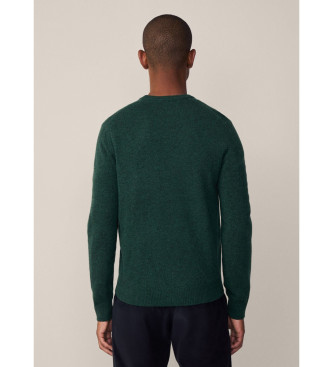 Hackett London Plain green jumper