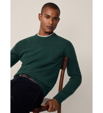 Hackett London Plain green jumper