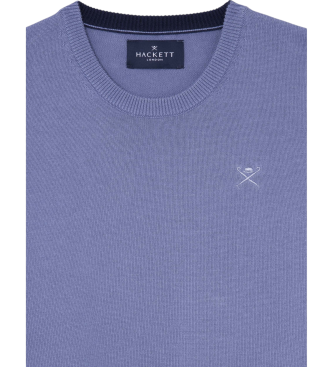 Hackett London Pull Logo Flat blue