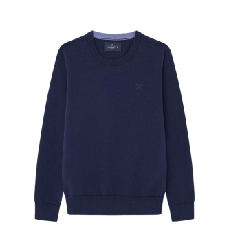 Hackett London Pullover Logo Plat marine