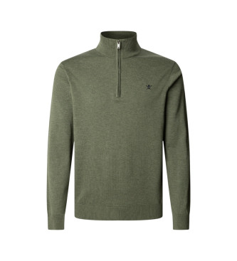 Hackett London Camisola de malha verde