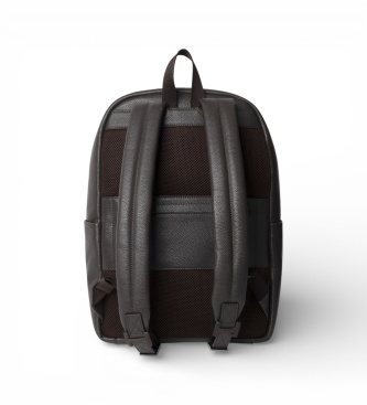 Hackett London Zaino in pelle marrone