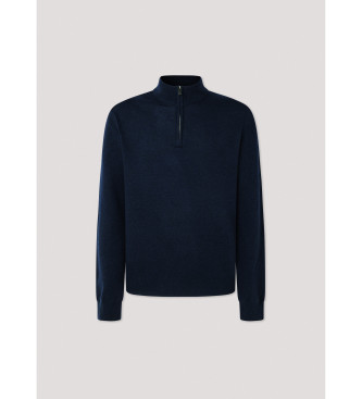 Hackett London Cash Mix navy Pullover