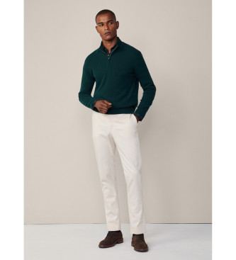 Hackett London Pull vert Cash Mix