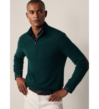 Hackett London Pull vert Cash Mix