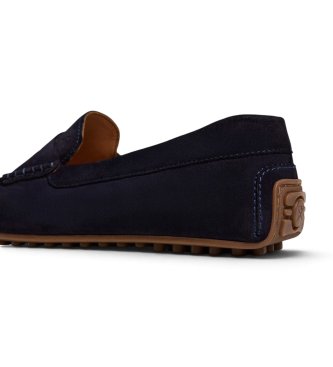 Hackett London Semi? mokasinke Driver Saddle, mornarsko modre