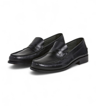 Hackett London Chesfield Loafer lderloafers svart