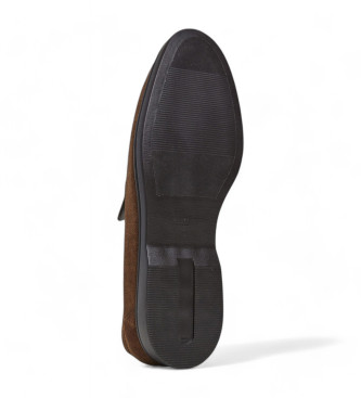 Hackett London Martin Signature Leder Loafers braun