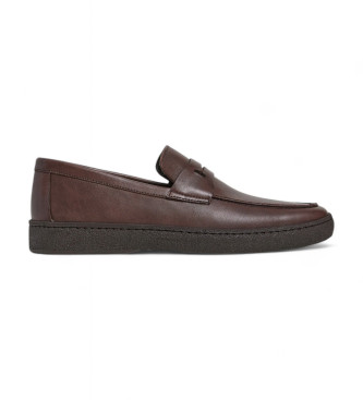 Hackett London Peter Origin Loafers i brunt lder