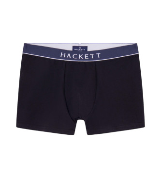 Hackett London 3 paketi črnih boksarskih hlač Core