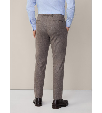 Hackett London Pantaln Cash Sloane marrn