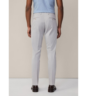 Hackett London Kensington Slim Chino Trousers grey