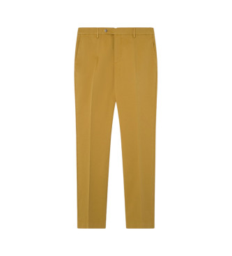 Hackett London Pantaln Chino Sanderson Fit Clsico amarillo