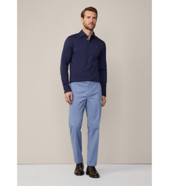 Hackett London Sanderson Classic Fit Chino Byxor bl