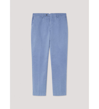 Hackett London Sanderson Classic Fit Chino Trousers blue