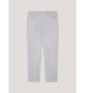 Hackett London Sanderson Classic Fit Chino Trousers Grey