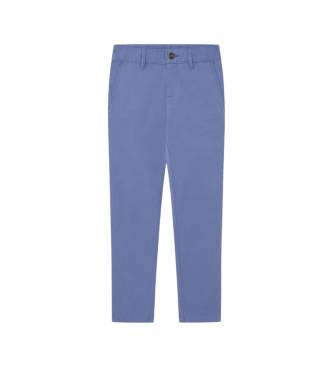 Hackett London Klassieke chino broek blauw