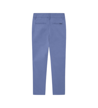 Hackett London Klassieke chino broek blauw