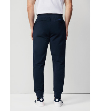 Hackett London Pantaloni jogger essenziali in blu scuro