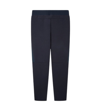 Hackett London Spodnie Jogger Club w kolorze granatowym