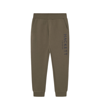 Hackett London Pantaloni jogger essenziali verdi