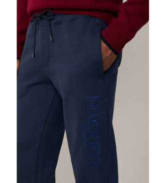 Hackett London Pantaloni da jogging Heritage blu