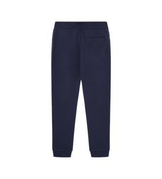 Hackett London Pantaloni jogger con nastro blu scuro