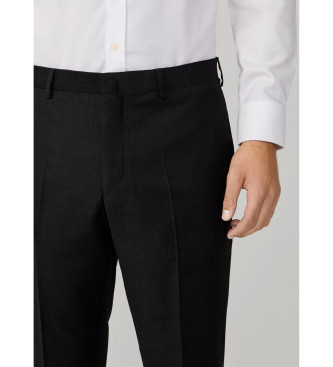 Hackett London Pantaloni semplici grigio scuro