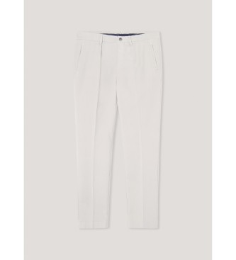 Hackett London Tricotine beige trousers