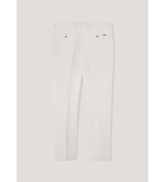 Hackett London Tricotine beige trousers