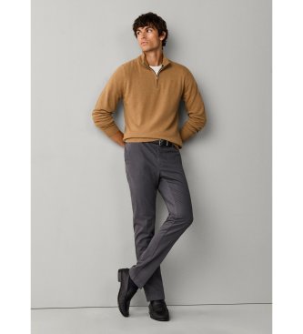 Hackett London Pantalone chino Kensington grigio