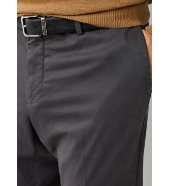 Hackett London Pantalone chino Kensington grigio