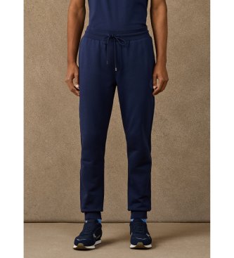 Hackett London Spodnie dresowe H granatowe