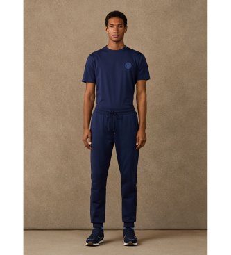Hackett London Spodnie dresowe H granatowe