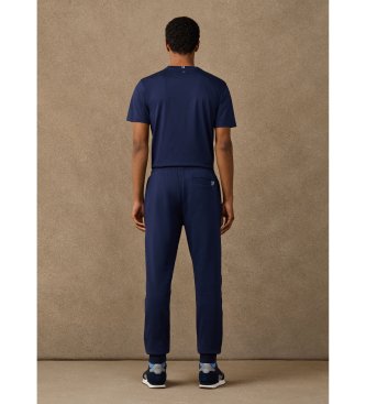 Hackett London Spodnie dresowe H granatowe