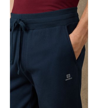 Hackett London Pantalon jogger en molleton avec logo marine