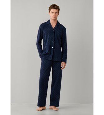 Hackett London zestaw ikon pi?amy w kolorze granatowym