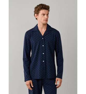 Hackett London zestaw ikon pi?amy w kolorze granatowym