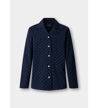 Hackett London zestaw ikon pi?amy w kolorze granatowym