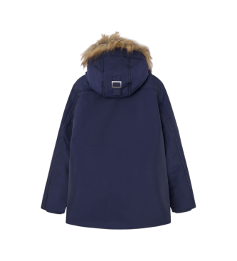 Hackett London Basic Parka marinebl