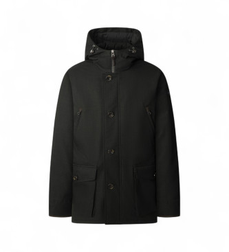 Hackett London Parka hbrida verde