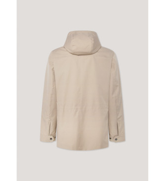 Hackett London Parka Journey beige